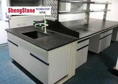 De zwarte van de Laboratoriumrang Phenolic Duurzame 3000*1500 Mm Grootte van de Harsworktop