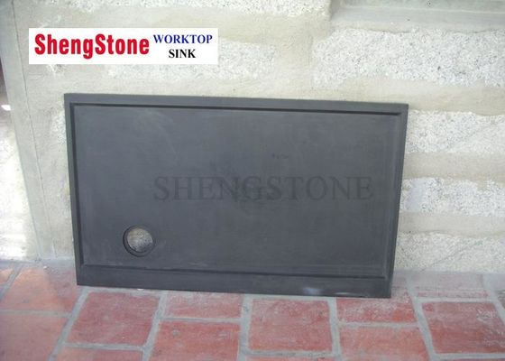 1200X750 MM. rangschikken Zwarte Epoxyharscountertop, Farmaceutisch Laboratoriummeubilair