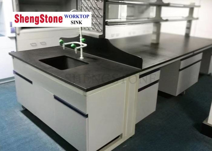 De zwarte van de Laboratoriumrang Phenolic Duurzame 3000*1500 Mm Grootte van de Harsworktop